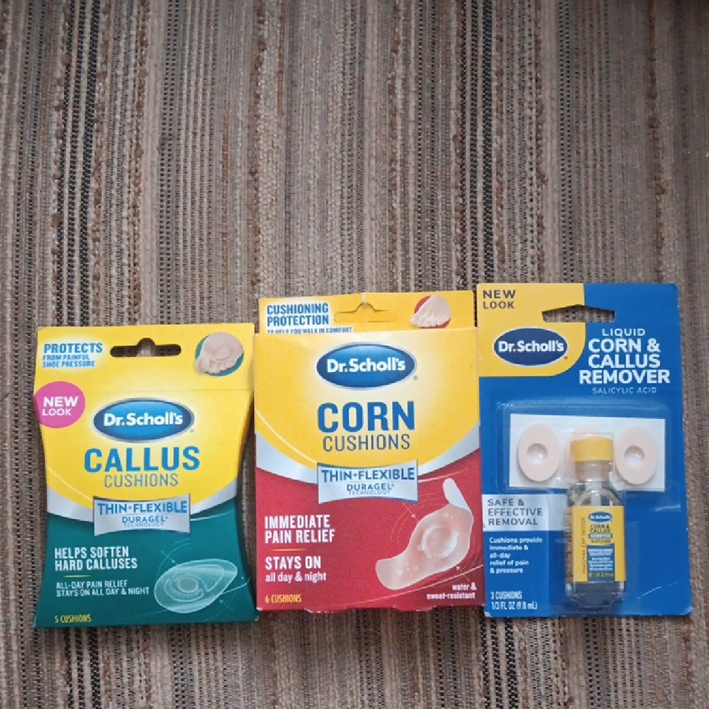 Dr. Scholl's Callus and Corn Care Kit - Green, Yellow, Blue